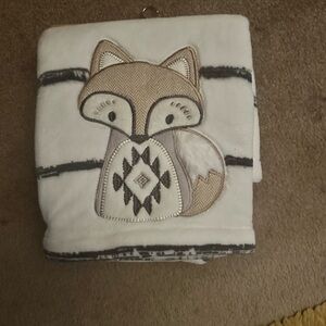 Fox Patterned Blanket